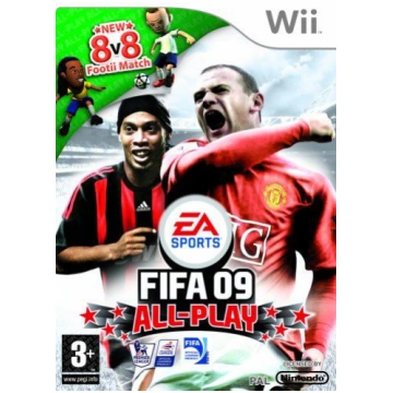 Lietots - WII FIFA 09 ALL PLAY LIETOTA