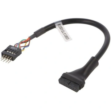 Cable: IDE; IDE 10pin male,IDE 20pin female; 0.2m 