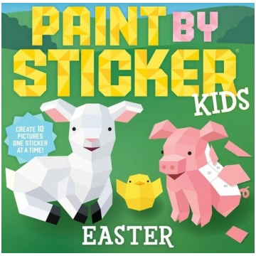Paint by Sticker Kids: Easter: Create 10 Pictures