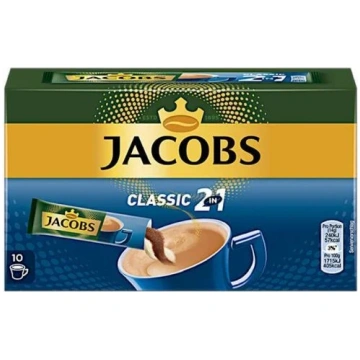 Jacobs Classic 2in1 kafija paciņās 10gab. » Grezni