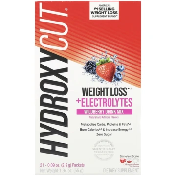 Hydroxycut, Weight Loss + Electrolytes Drink Mix, 