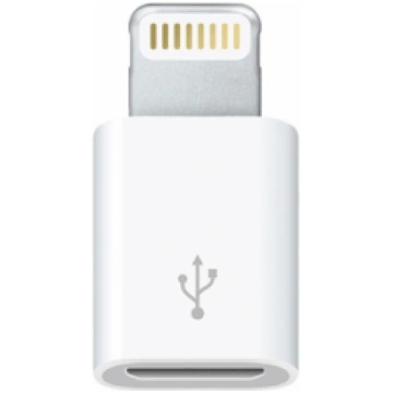 Adapter Micro USB-Apple Lighting (8-pin) white