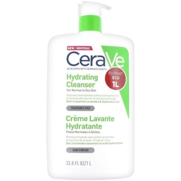 Cerave mitrinošā attīrošā losjons 1L