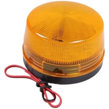 Yellow LED indicator light - AD16-22DS - signal la