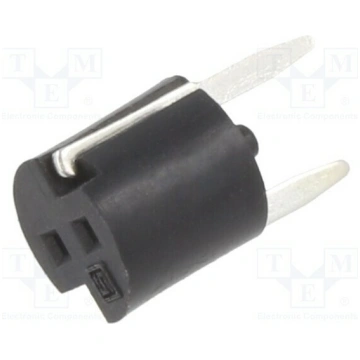 Fuse holder; THT; -40÷85°C; 5A; thermoplastic; UL9