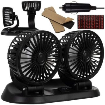 12 V dubultais automašīnas ventilators 23222 XTROB
