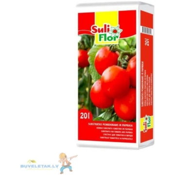 SULIFLOR kūdras substrāts tomātiem 20 l. 01215
