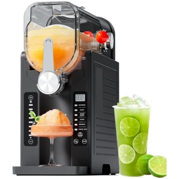 Slushie mašīna bez nepieciešamā ledus ar reāllaika