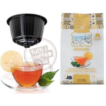 Capsule gattopardo te al limone compatibili nescaf