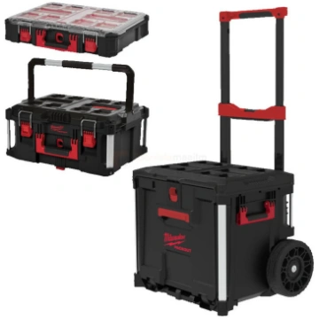 Milwaukee PACKOUT instrumentu koferu komplekts, 3 