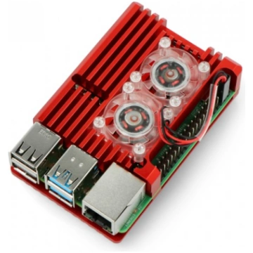Raspberry Pi 4 Model B Aluminum Case with Cooling 