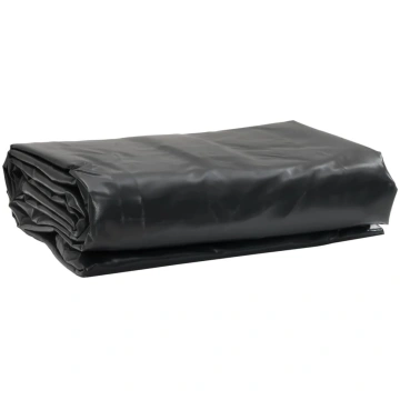 Brezenta pārklājs, melns, 1,5x2 m, 650 g/m²