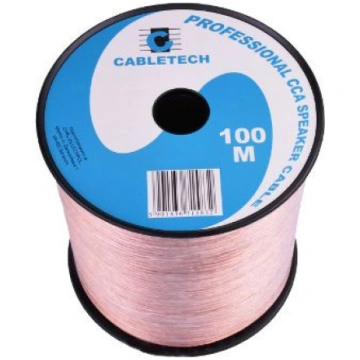 Akustiskais vads 2x1.5mm² CCA CABLETECH
