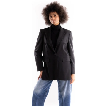 Giacca Kamut oversize nera