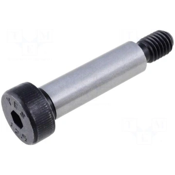 Shoulder screw | Mat: steel | Thread len: 13mm | T