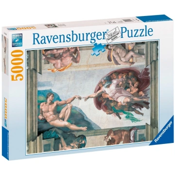 Ravensburger Michelangel Creation Of Adam Jigsaw P