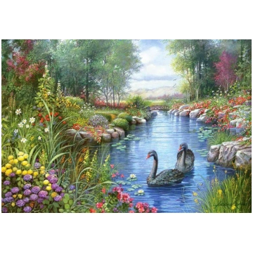 Puzzle Orpinas: Black Swans Castorland