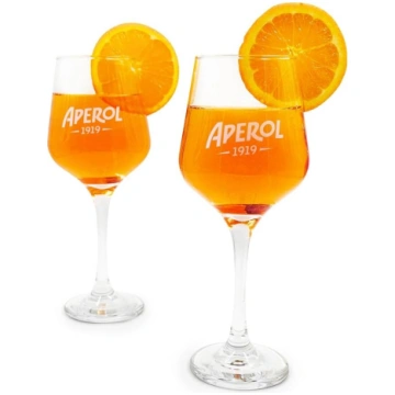 Maxito Aperol Spritz glāžu komplekts 2 moderns diz