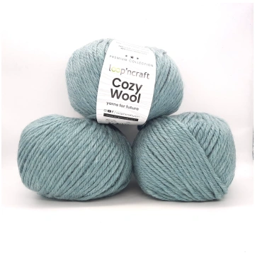 Cozy Wool Verde Acqua 100gr - 4 Gomitoli
