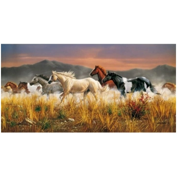Clementoni 13200 EL. Tabun Horses (38006) ( 800512