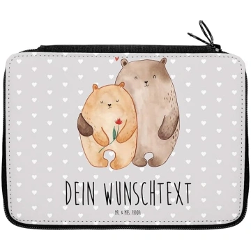 Mr. & Mrs Panda personalizēta Pencil Case Bear Lov
