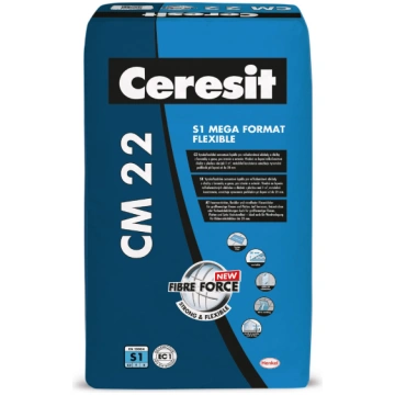 Flīžu līme elastīga CM22 Super Flexible 20 kg liel