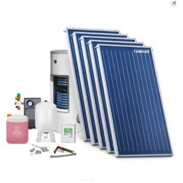 Solārais komplekts GALMET, 5 plakanie PREMIUM kole