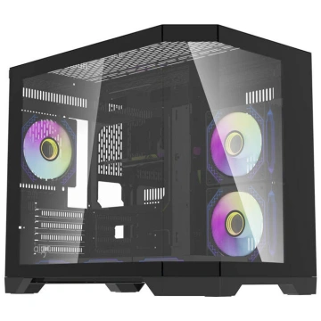 darkFlash Darflash FT418 computer case + 6 aRGB fa