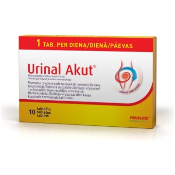 URINAL Akut tabletes N10