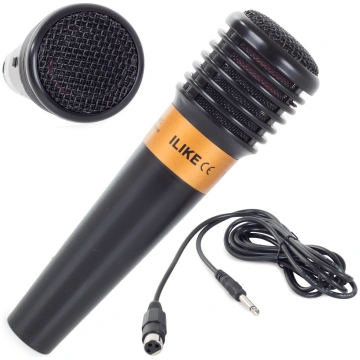 Dinamiskais vadu mikrofons karaokei, melns - karao