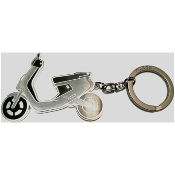 MQi+ Key Chain (Silver / Grey)