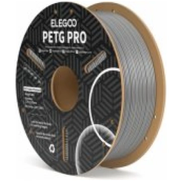 Elegoo Filament PETG Pro Grey 1kg izejmateriāls 50