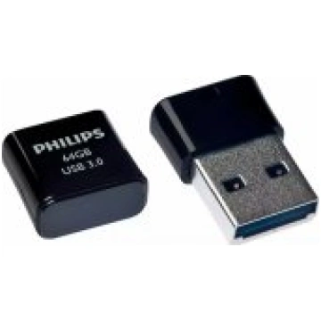 Philips 64GB Pico Edition USB 3.0 Black USB flash 