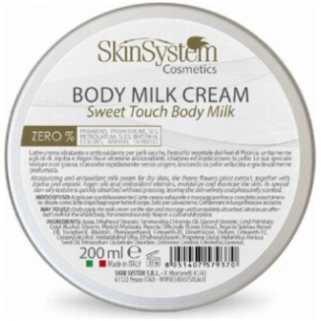 SkinSystem Pieniņš ķermenim (peonija/jojoba eļļa)