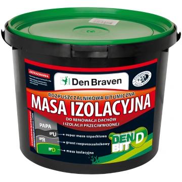 Bitumena masa DEN BIT -D 19kg DEN BRAVEN