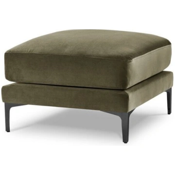 Samta pufs Venus, 1 sēdvieta, zaļš Mazzini Sofas