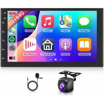 Rimoody 2G + 64G auto radio 2 Din Android bezvadu