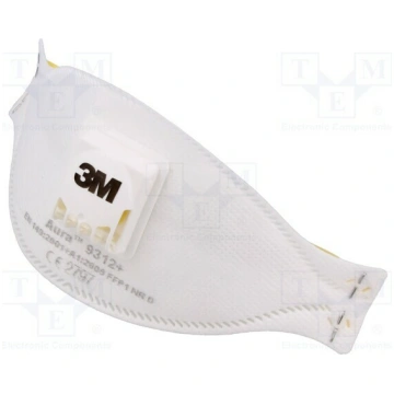 Dust respirator; FFP1; disposable,with valve; Aura