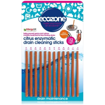 Ecozone Drain Cleaning Sticks - Enzymatic Pipe Unb
