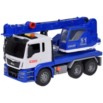 Rotaļu ceļamkrāns Toystar ZA5226, zila krās