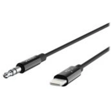 Belkin MIXIT Lightning to 3 5mm AUX Cable 0 9m AV1