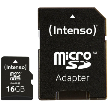 Intenso atmiņas karte micro SDHC 3413470 16 GB, la