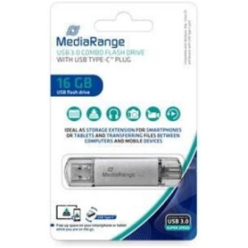 MEMORY DRIVE FLASH USB3 16GB/MR935 MEDIARANGE