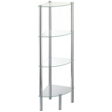 Plaukts stūra 4-stāvīgs stikla | 4009977886958 | 4