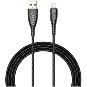 VEGER USB A to Lightning Cable, 2.4A, V105, 1.2 m,