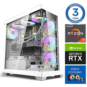 INTOP AQUA Ryzen 7 9700X 16GB DDR5 1TB SSD M.2 NVM