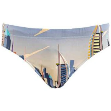 Slip Jamaica Stampa Dubai - Swim Brief in Technica