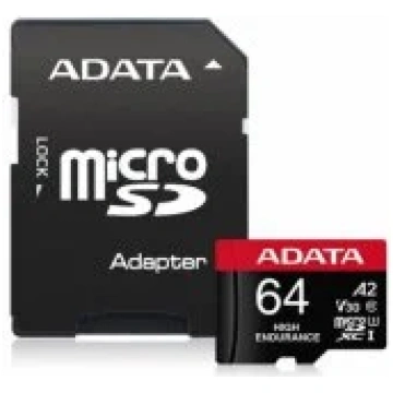 Adata High Endurance 64GB micro SDXC Class 10 + Ad