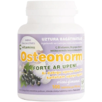 Osteonorm Forte 700 mg - upeņu, 100 tabletes
