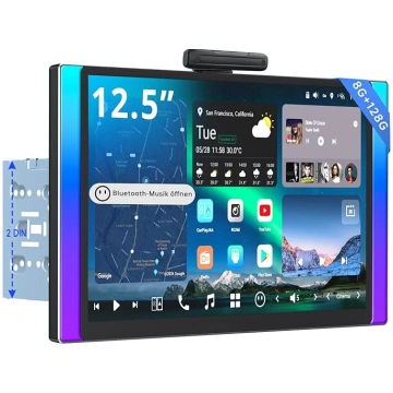 X10G225E 12,5 collu QLED Android autoradio Double